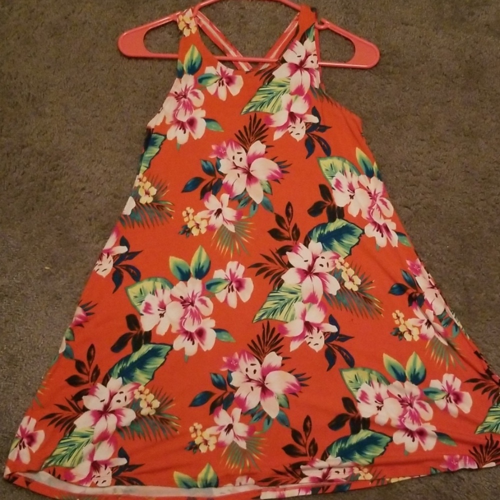 Hawaiian Skater Dress